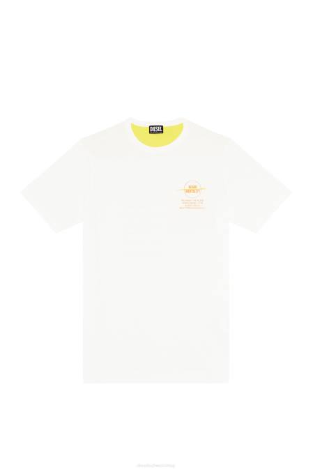 Diesel Männer Weiss T-Beutel Bekleidung 8608222