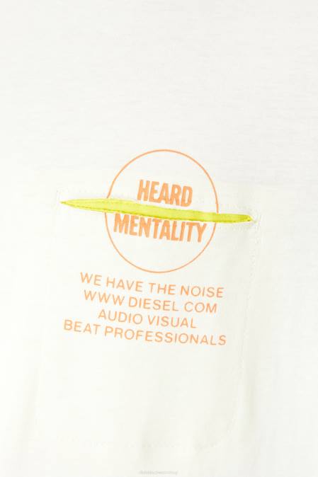 Diesel Männer Weiss T-Beutel Bekleidung 8608222