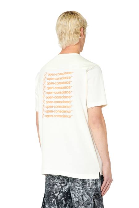 Diesel Männer Weiss T-Beutel Bekleidung 8608222