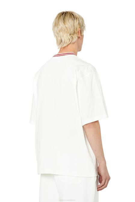 Diesel Männer Weiss T-Krone Bekleidung 8608217