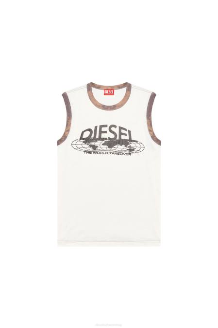 Diesel Männer Weiss t-bisco-l1 Bekleidung 8608283