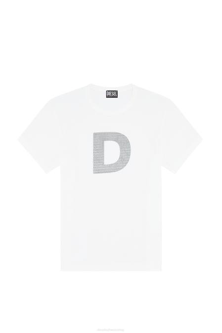 Diesel Männer Weiss t-diegor-col Bekleidung 8608239