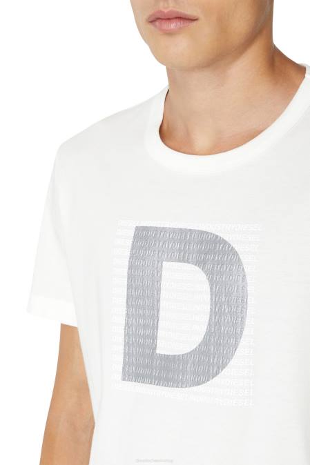 Diesel Männer Weiss t-diegor-col Bekleidung 8608239