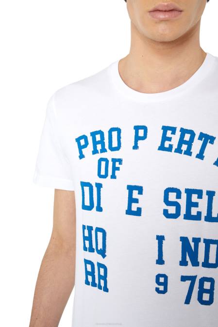 Diesel Männer Weiss t-diegor-k59 Bekleidung 8608187