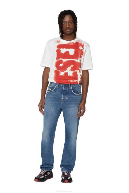 Diesel Männer Weiss t-just-e16 Bekleidung 8608204