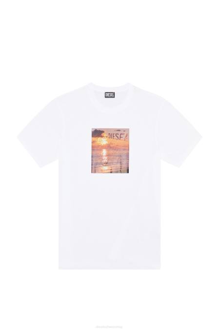 Diesel Männer Weiss t-just-g24 Bekleidung 8608172