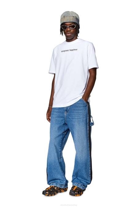 Diesel Männer Weiss t-just-l7 Bekleidung 8608258