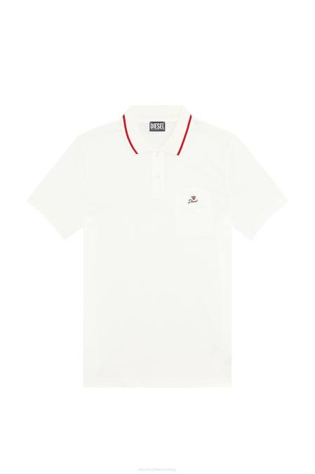 Diesel Männer Weiss t-smith-poc Bekleidung 8608178