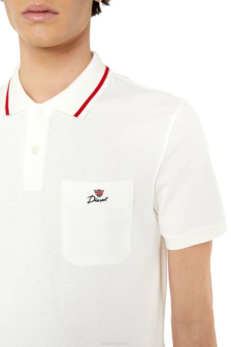 Diesel Männer Weiss t-smith-poc Bekleidung 8608178