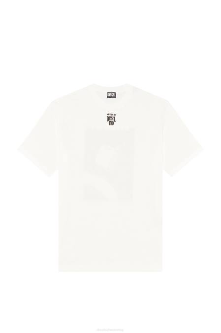 Diesel Männer Weiss t-wash-g3 Bekleidung 8608220