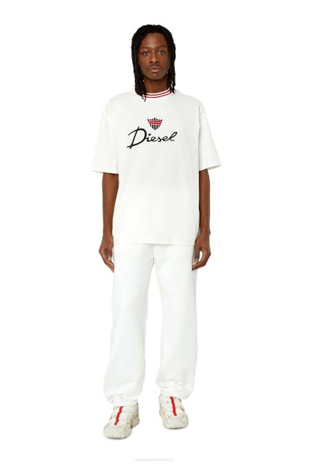 Diesel Männer Weiss t-wash-g6 Bekleidung 8608229