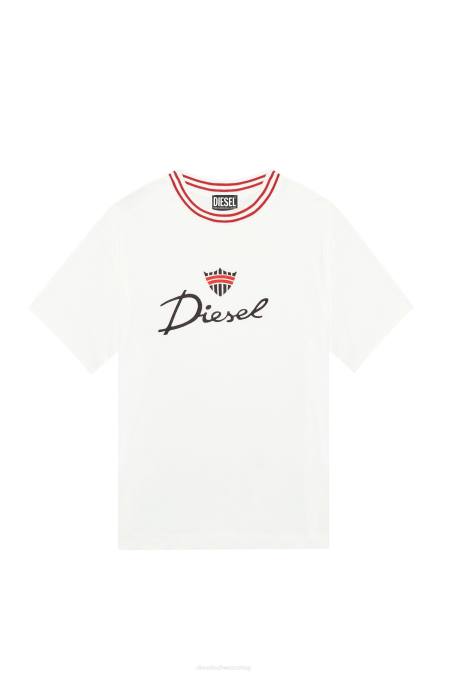 Diesel Männer Weiss t-wash-g6 Bekleidung 8608229