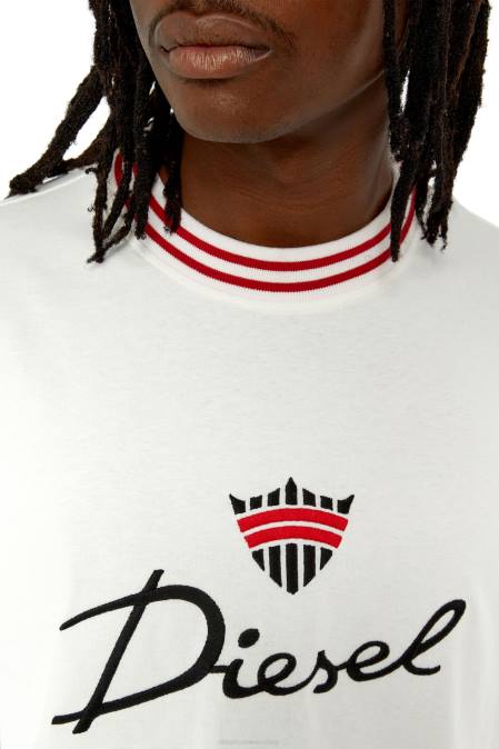Diesel Männer Weiss t-wash-g6 Bekleidung 8608229