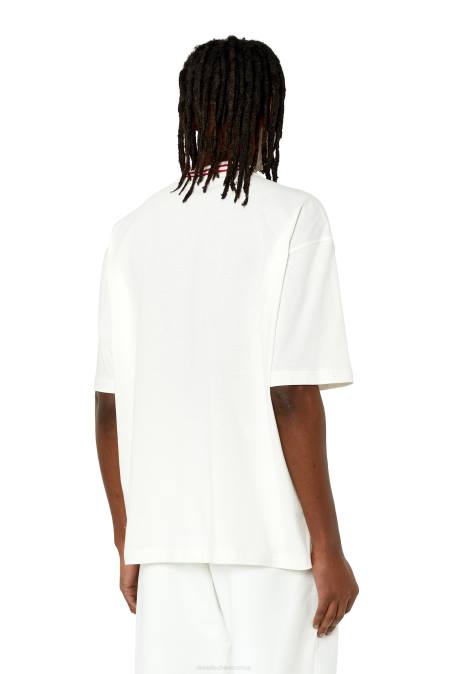 Diesel Männer Weiss t-wash-g6 Bekleidung 8608229
