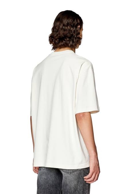 Diesel Männer Weiss t-wash-l7 Bekleidung 8608256