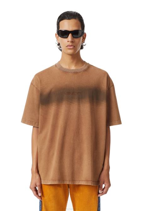Diesel Männer braun t-wash-c5 Bekleidung 8608208
