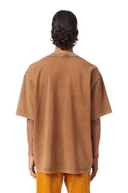 Diesel Männer braun t-wash-c5 Bekleidung 8608208