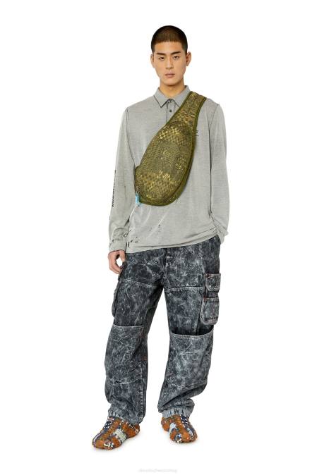 Diesel Männer grau Shirt Bekleidung 8608227