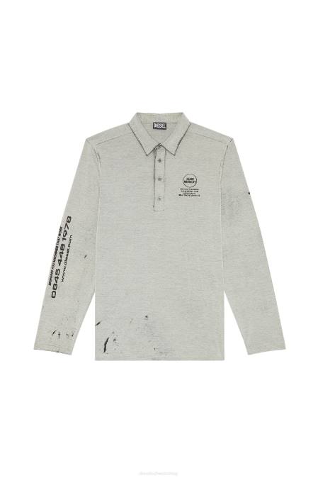 Diesel Männer grau Shirt Bekleidung 8608227