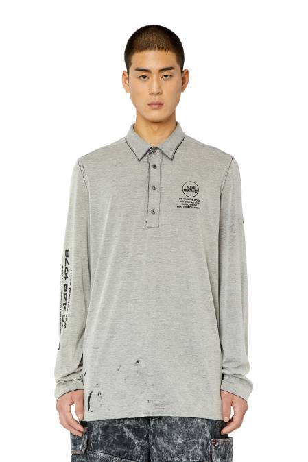 Diesel Männer grau Shirt Bekleidung 8608227