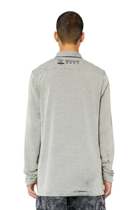 Diesel Männer grau Shirt Bekleidung 8608227