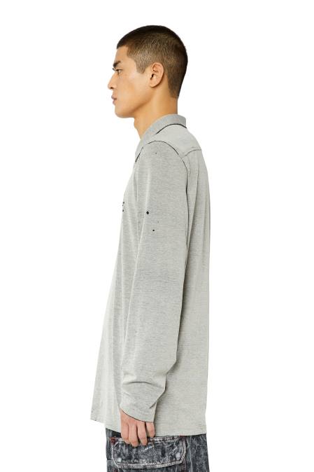 Diesel Männer grau Shirt Bekleidung 8608227