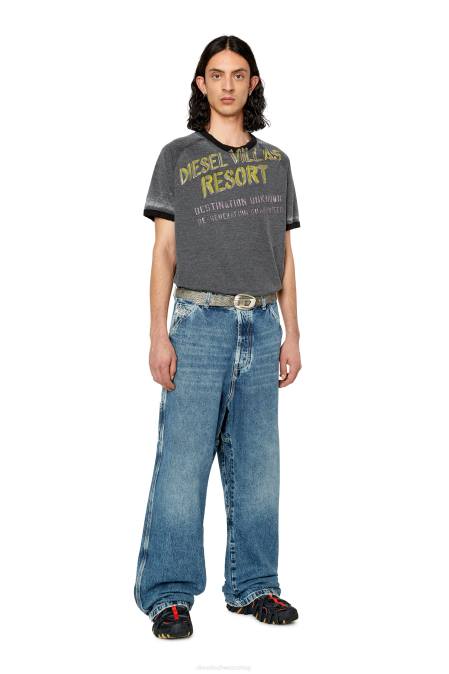 Diesel Männer grau T-Dielan Bekleidung 8608224