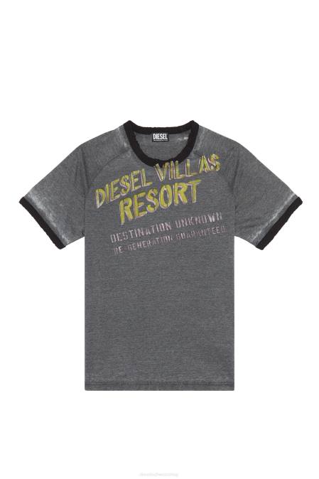 Diesel Männer grau T-Dielan Bekleidung 8608224