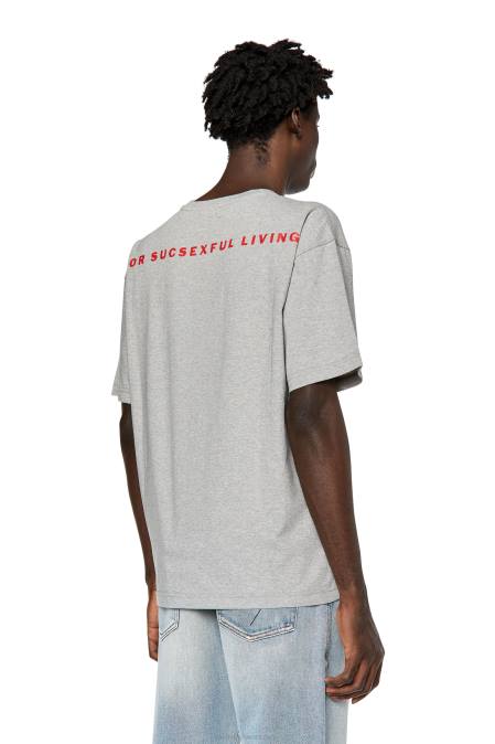 Diesel Männer grau dx-t-nlabel Bekleidung 8608272