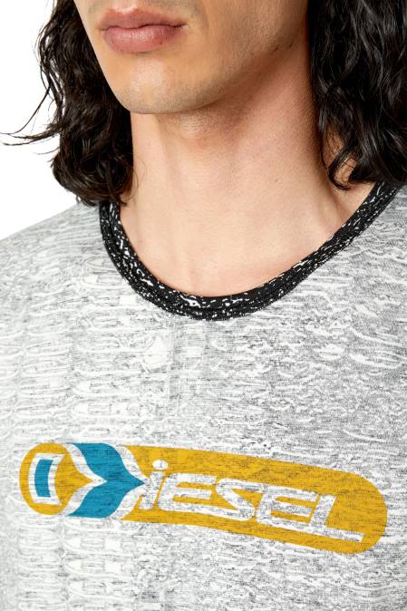 Diesel Männer grau t-inyside Bekleidung 8608173