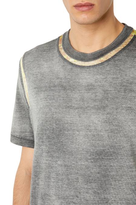 Diesel Männer grau t-justindi Bekleidung 8608231