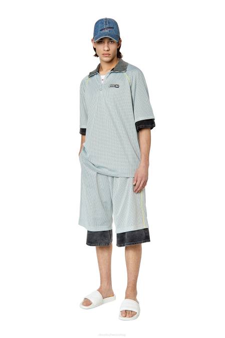 Diesel Männer hellgrau t-mec Bekleidung 8608186