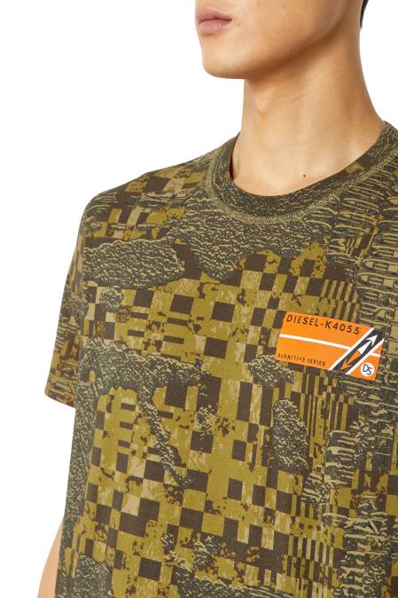 Diesel Männer olivgrün t-diegor-g1 Bekleidung 8608232