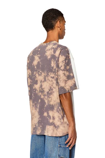 Diesel Männer rosa/weiß t-washbicol Bekleidung 8608268