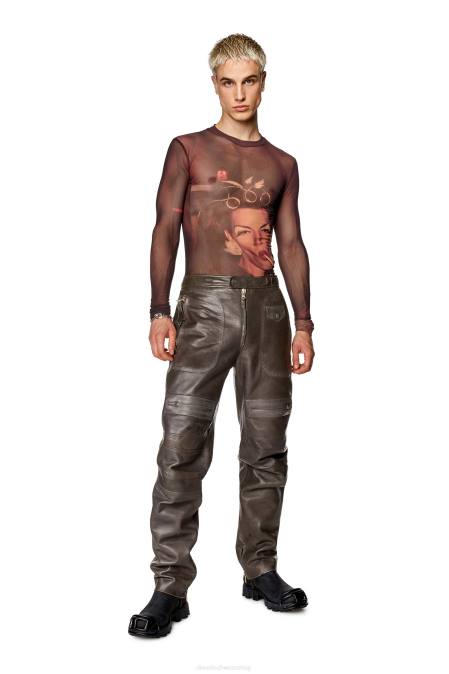 Diesel Männer violett pr-t-sielar-long Bekleidung 8608254