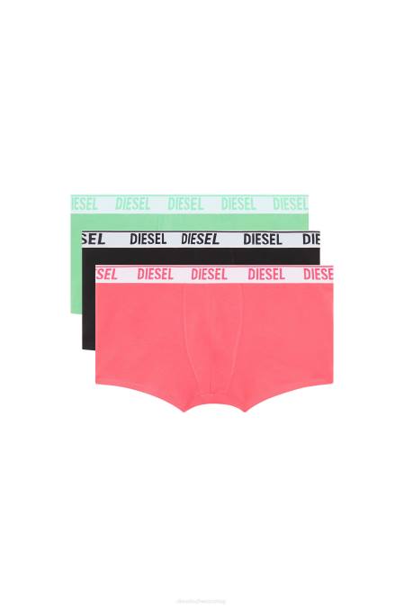 Diesel Männer grün/rosa umbx-shawn threepack Bekleidung 8608429