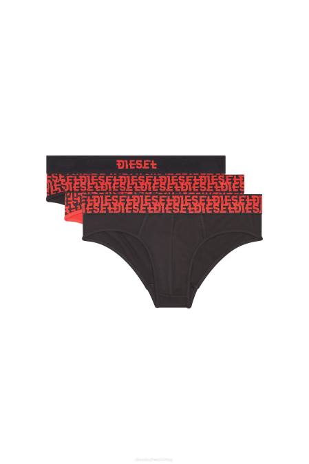 Diesel Männer rot schwarz umbr-andre threepack Bekleidung 8608458