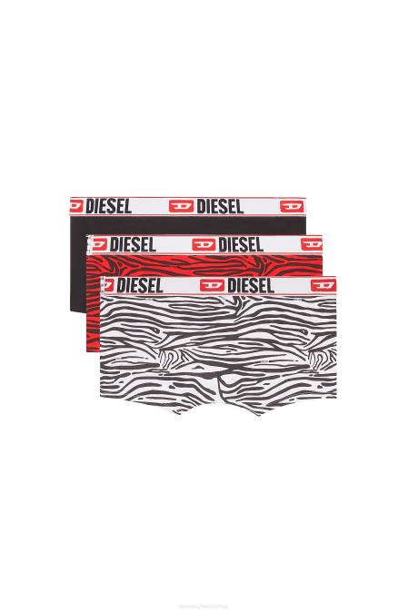Diesel Männer weiß Rot umbx-damien threepack Bekleidung 8608434