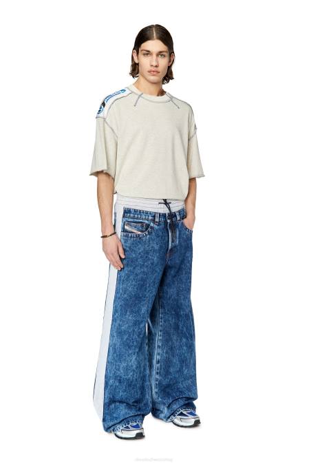 Diesel Männer Blau Weiss s-serendipity pro-x1 Schuhwerk 8608503