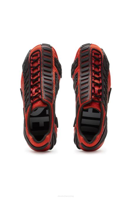 Diesel Männer Schwarz Rot S-Prototyp v2 Schuhwerk 8608523