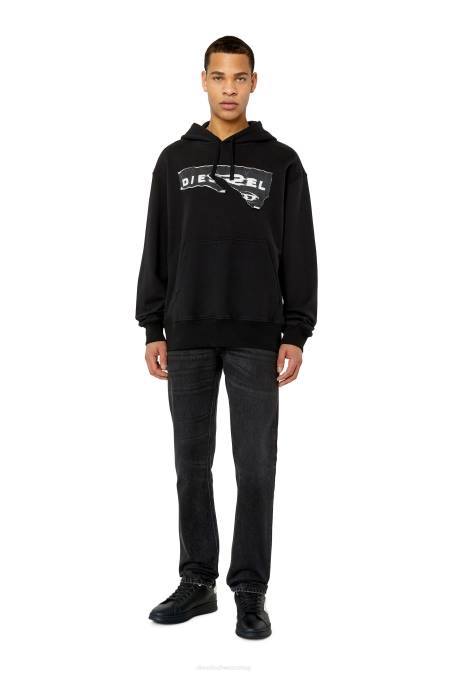 Diesel Männer Schwarz-Weiss S-Athene niedrig Schuhwerk 8608508