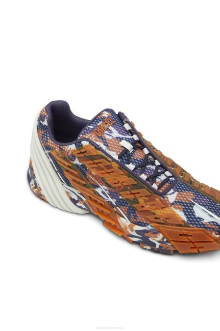 Diesel Männer braun/blau S-Prototyp niedrig Schuhwerk 8608518