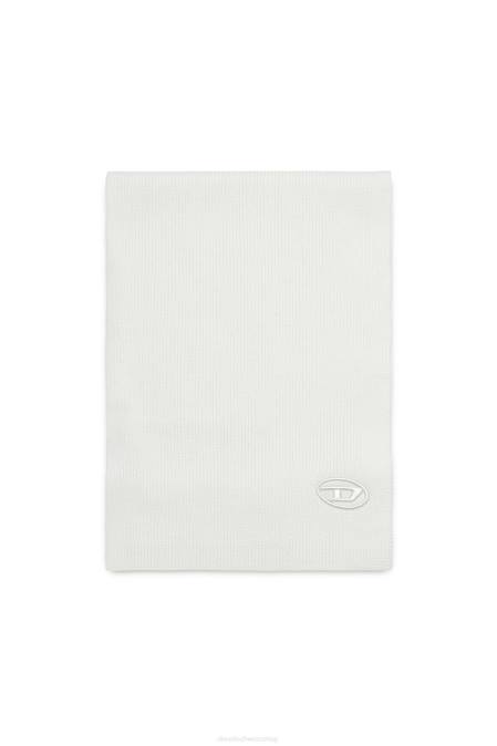 Diesel Männer Weiss K-Coder-Schal Zubehörteil 8608624