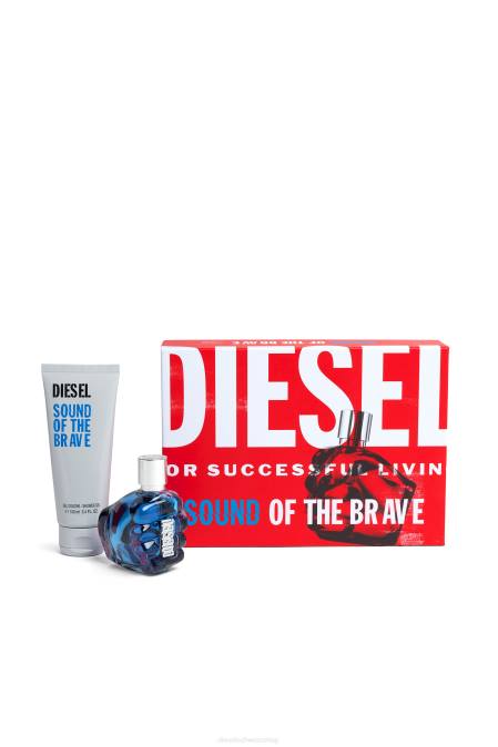 Diesel Männer Blau Sound of the Brave 50 ml Geschenkset Zubehörteil 8608745